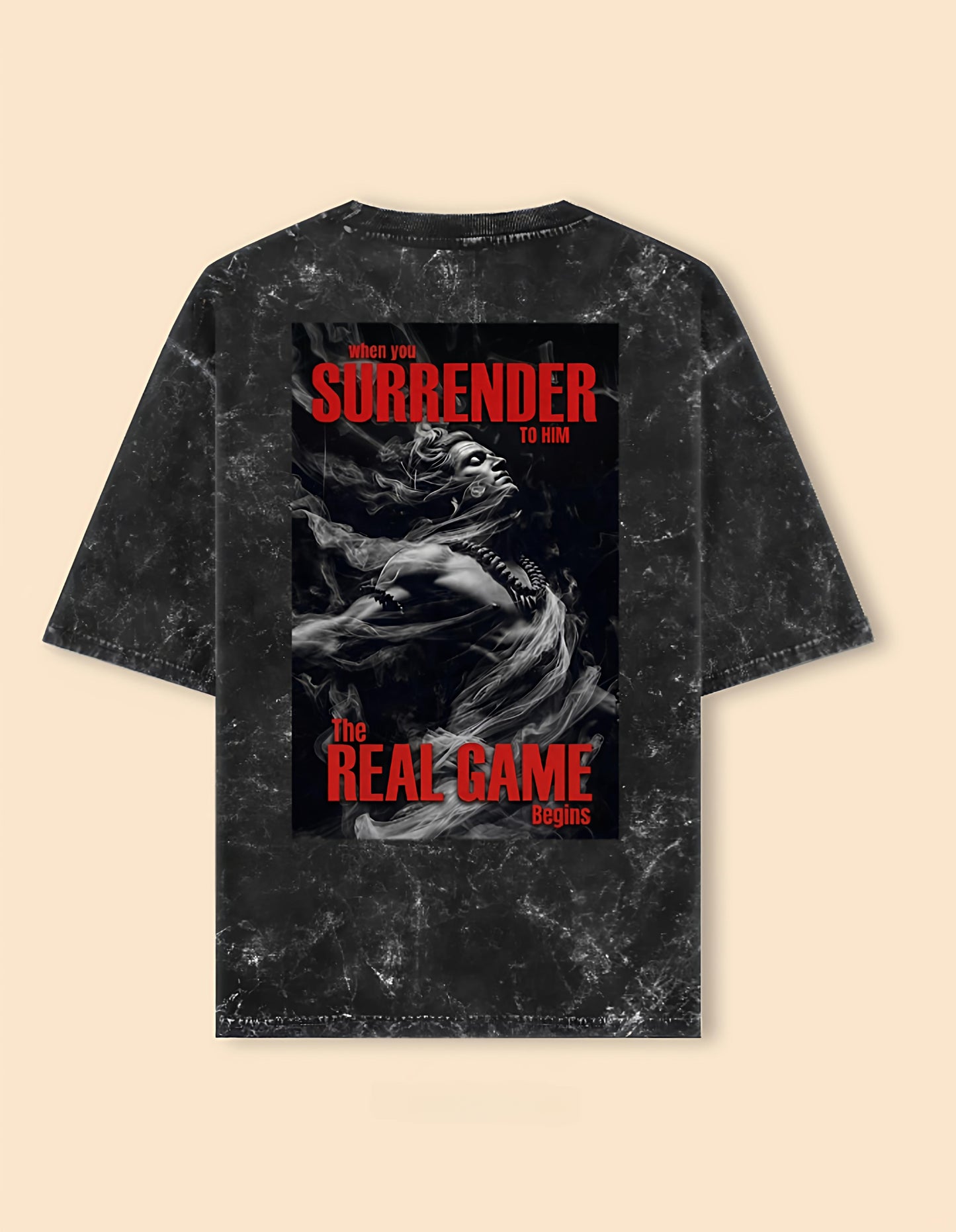 A Legend Begins // Acid Wash Oversized Tee