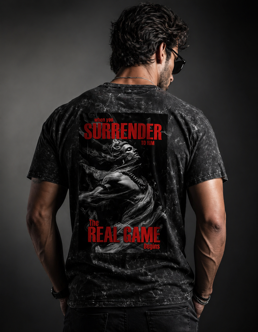 A Legend Begins // Acid Wash Oversized Tee