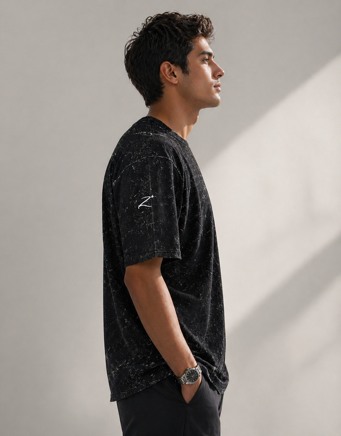 A Legend Begins // Acid Wash Oversized Tee